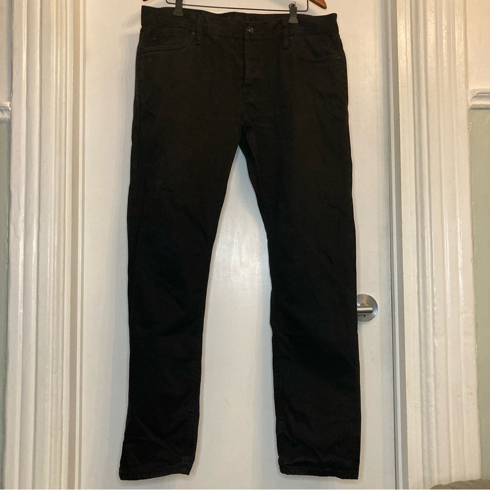 Unbranded 12.5 oz Selvedge Chino - Black - Tight fit, fits like a 36